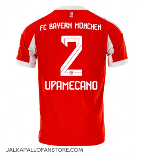 Bayern Munich Dayot Upamecano #2 Kotipaita 2025-26 Lyhythihainen Bayern Munich Dayot Upamecano #2 Kotipaita 2025-26 Lyhythihainen